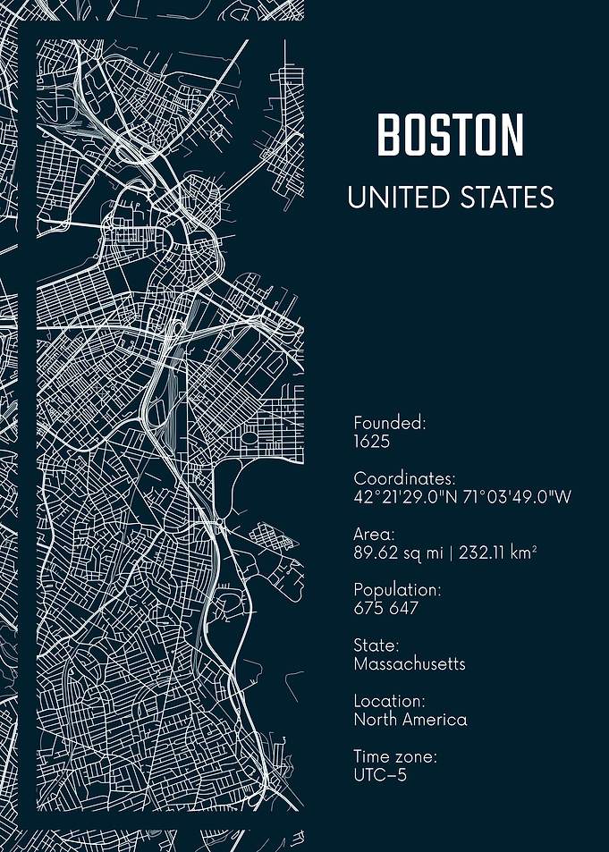 Boston City Map