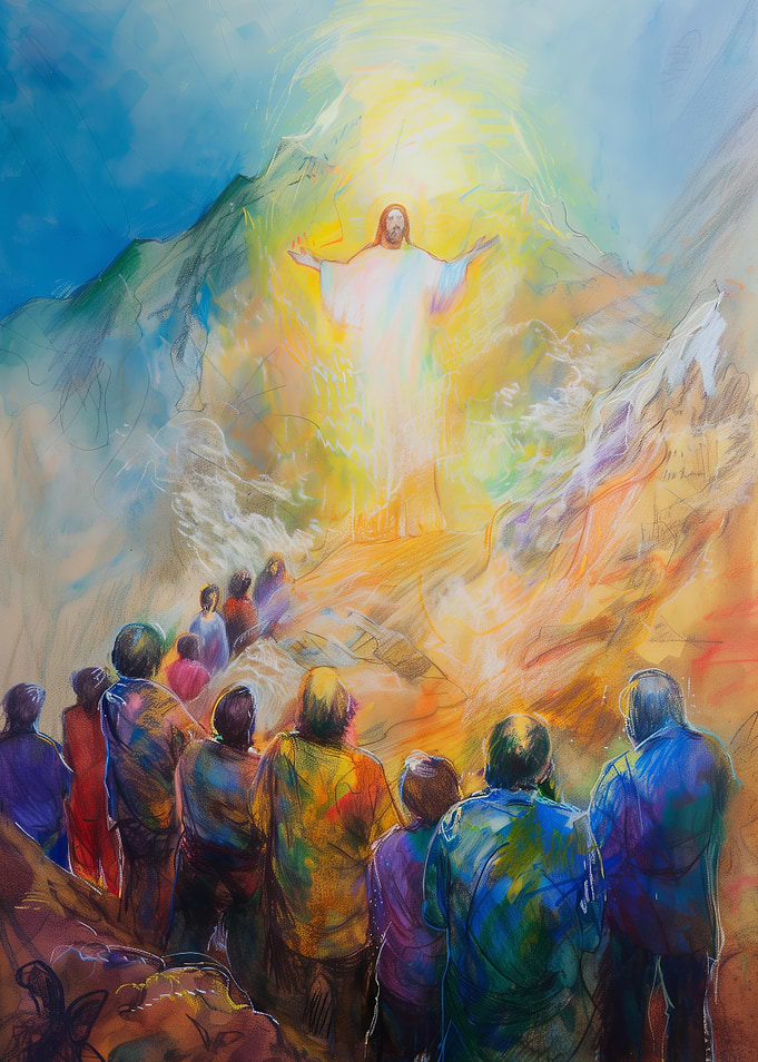 Jesus Ascending