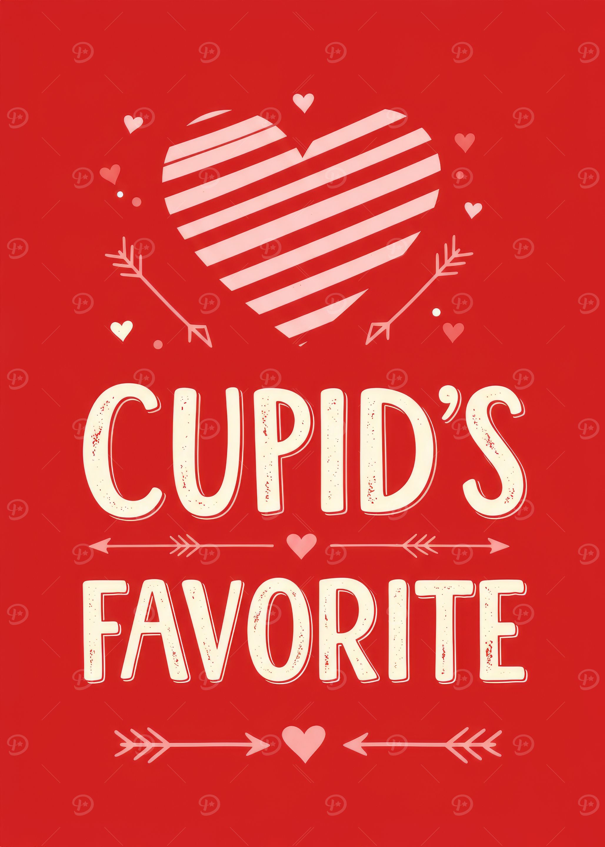 Cupid's Favorite Valentine's Day Graphic