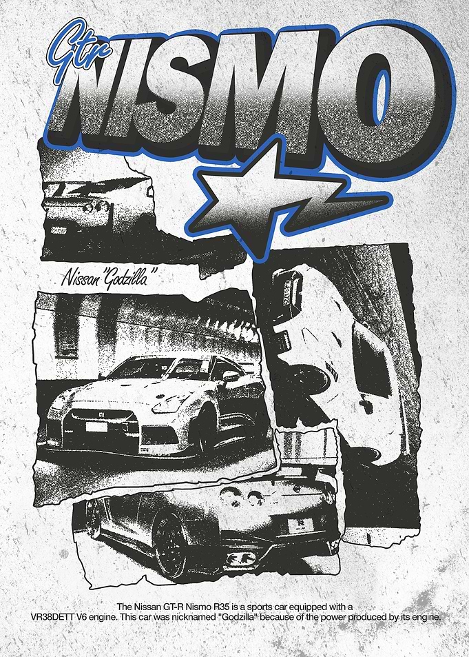 Nissan GT-R Nismo R35 Grunge Style