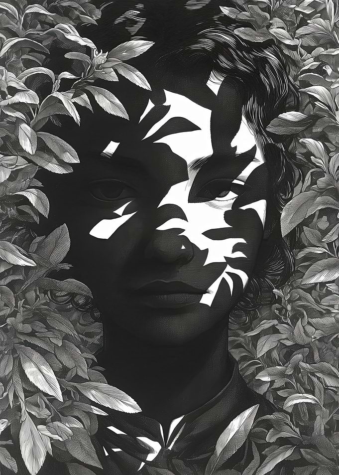Woman in Foliage