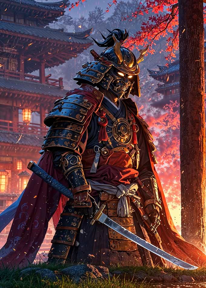 Samurai Warrior Art