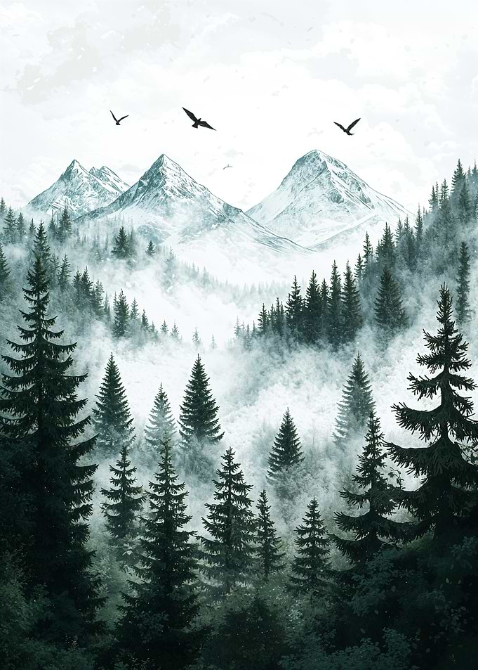 Misty Mountain Forest