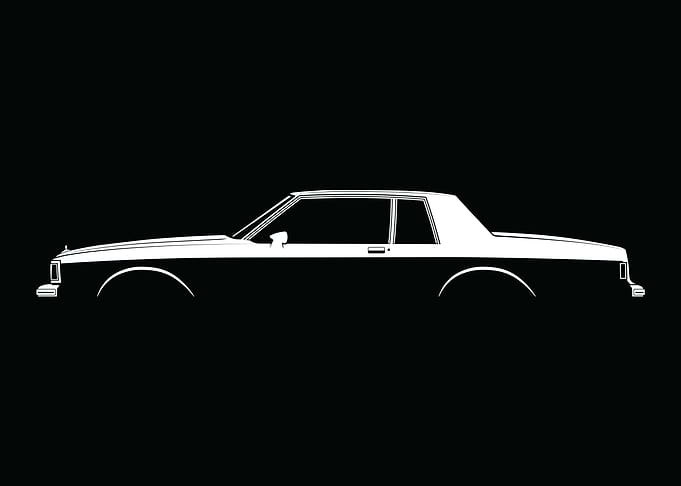 Caprice Coupe (1981) Silhouette
