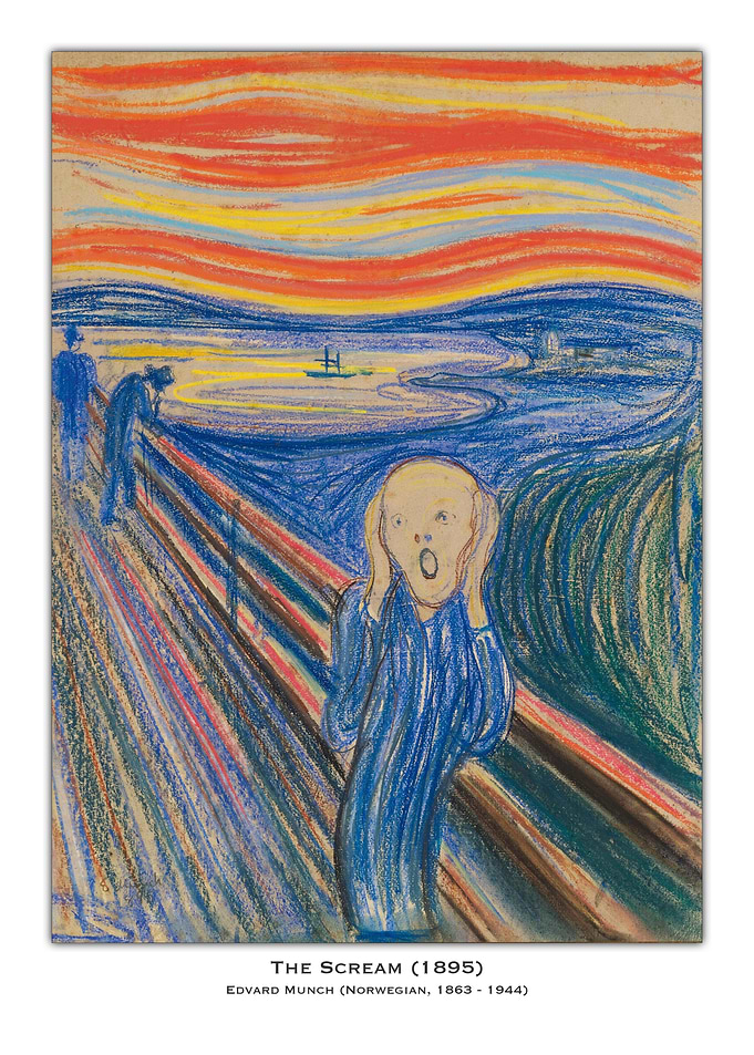 The Scream Painting