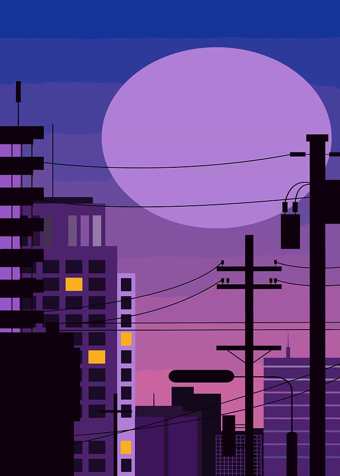 Cityscape at Dusk