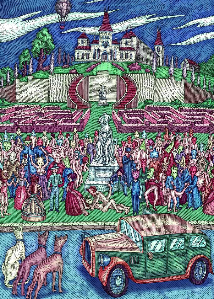 Surreal Garden Gathering