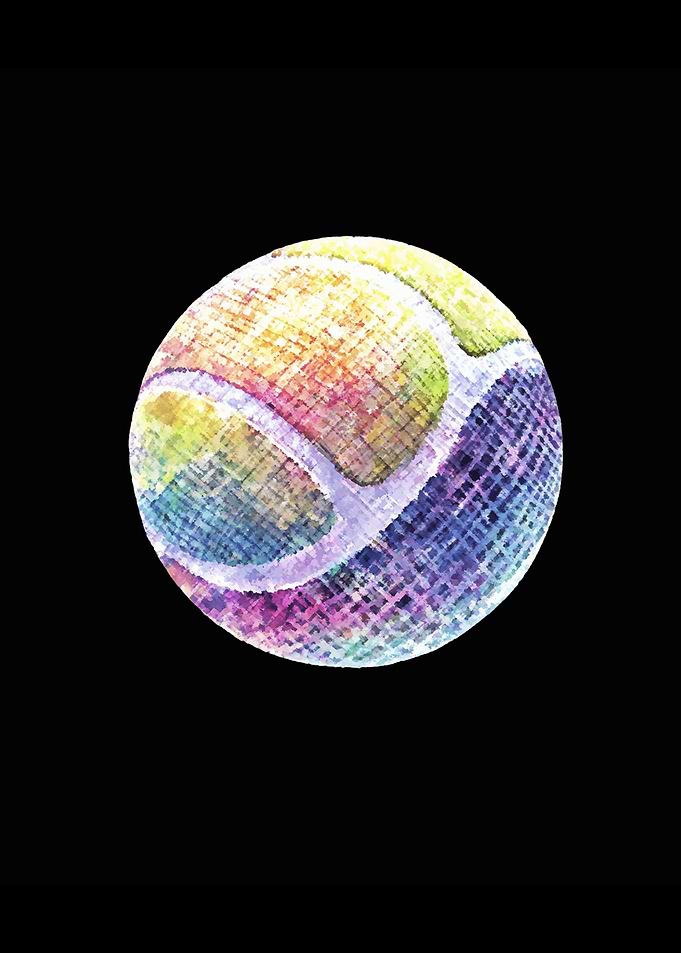 Colorful Tennis