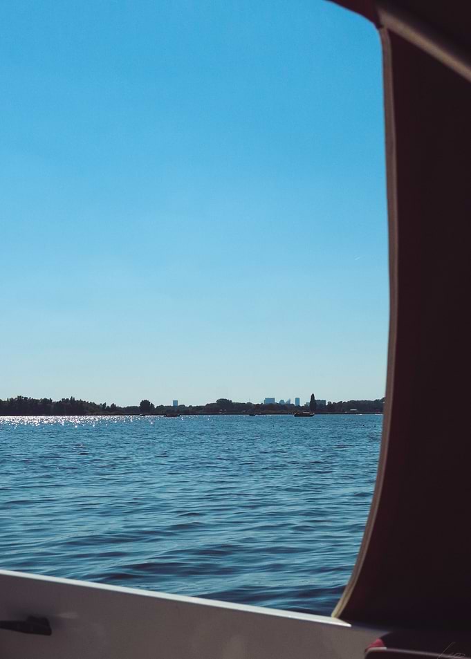 Boat View of Calm Water