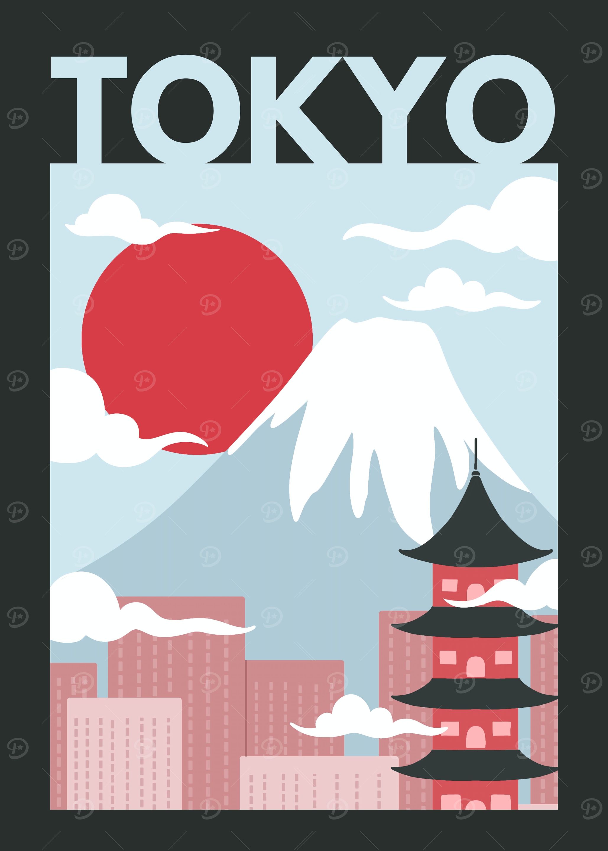 Visiting Tokyo Skyline