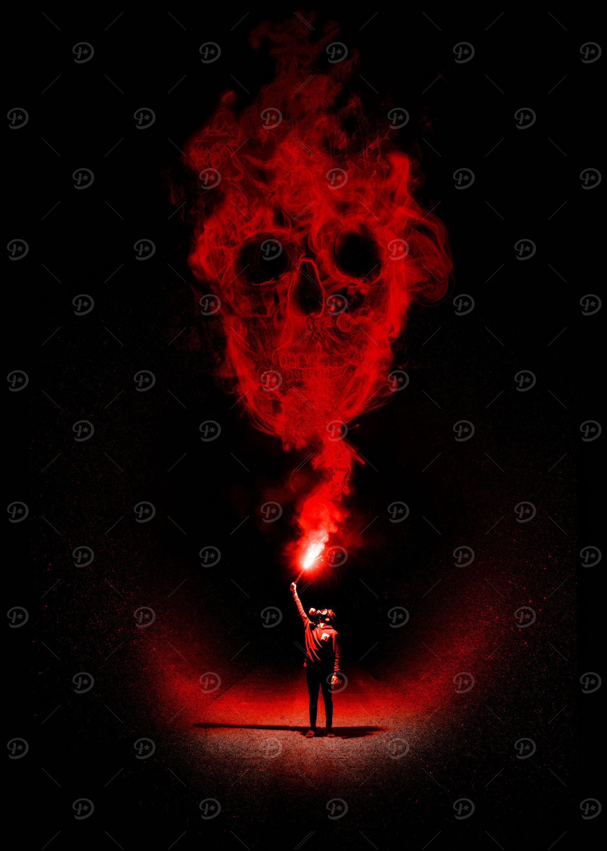 Red Skull Smoke