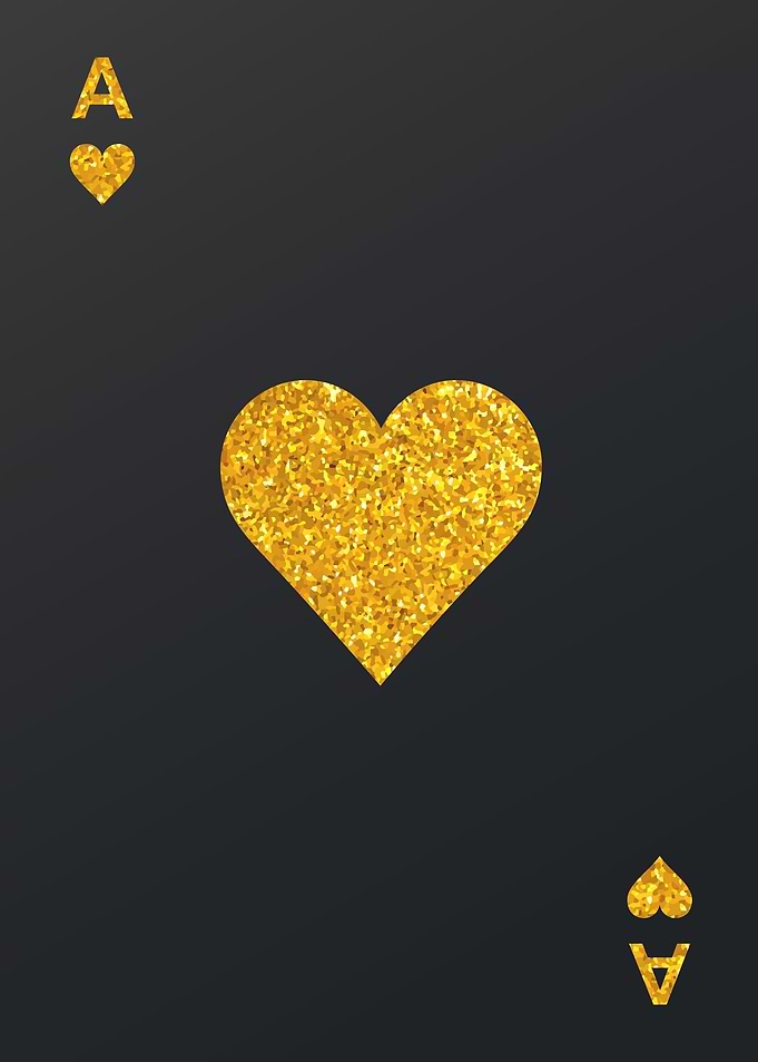 Ace of Hearts Playing Card