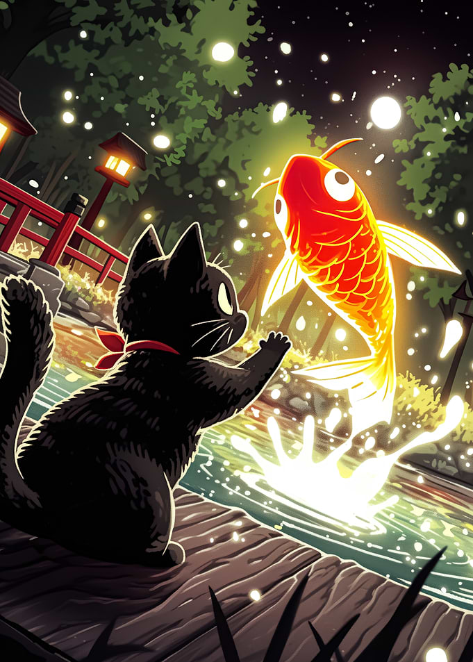 The Magical Koi Fish
