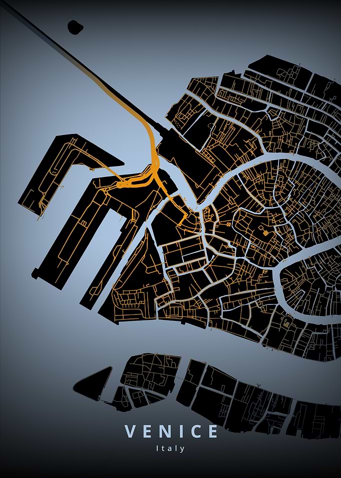 Venice City Map