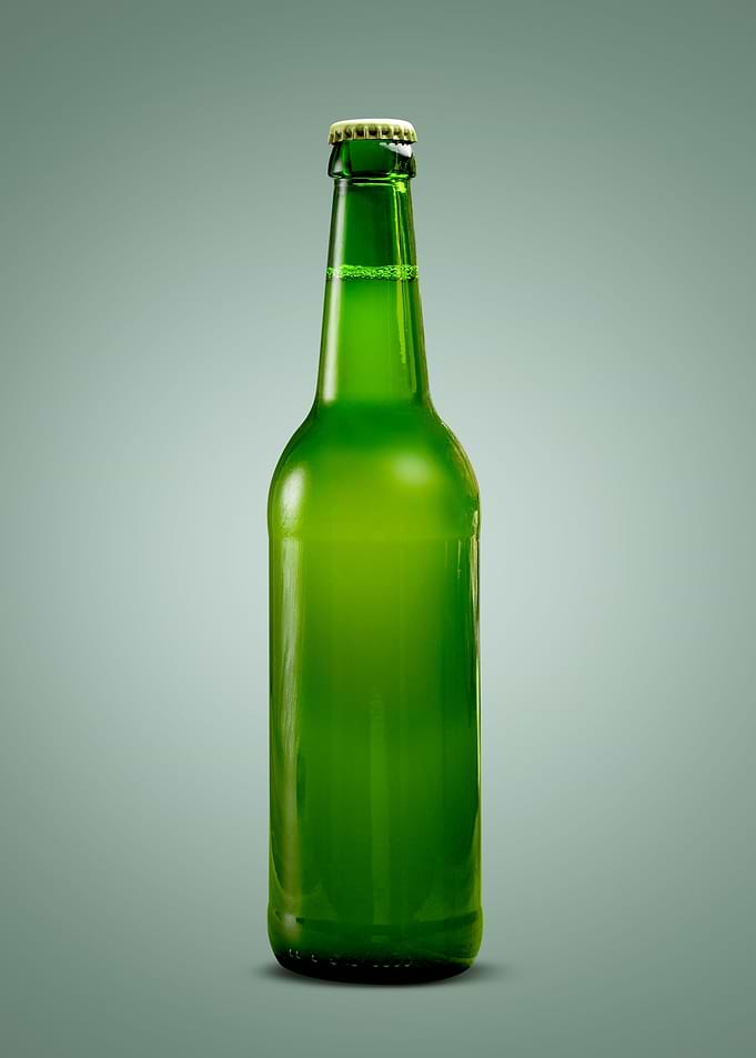 Green Beer Bottle