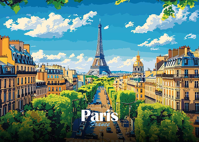 Paris Cityscape