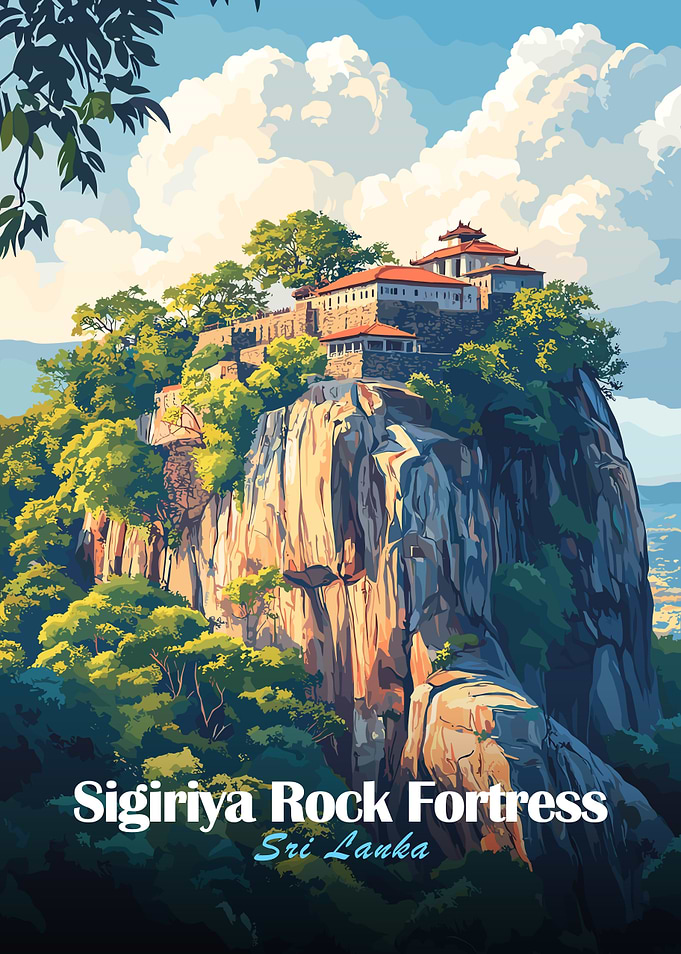 Sigiriya Rock Fortress, Sri Lanka