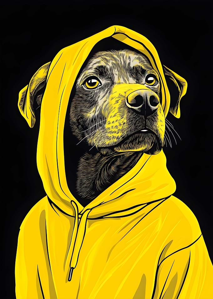 Dog Vintage Art_1