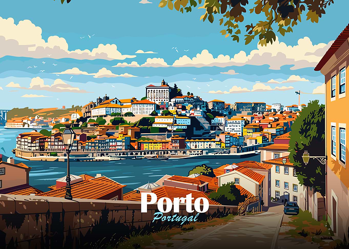 Porto, Portugal Cityscape