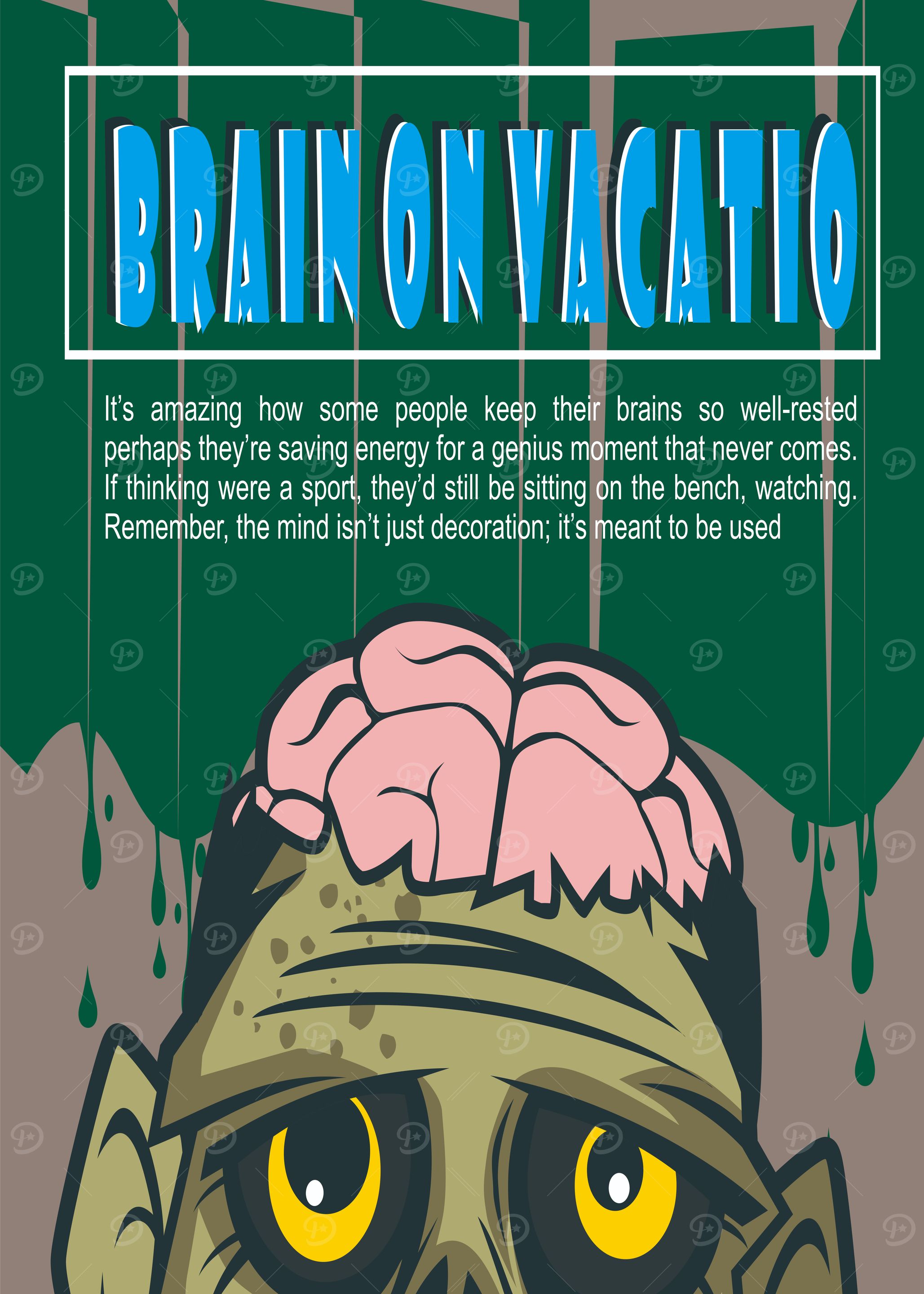Zombie Brain on Vacation