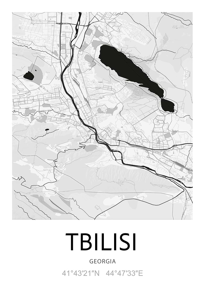 Tbilisi City Map