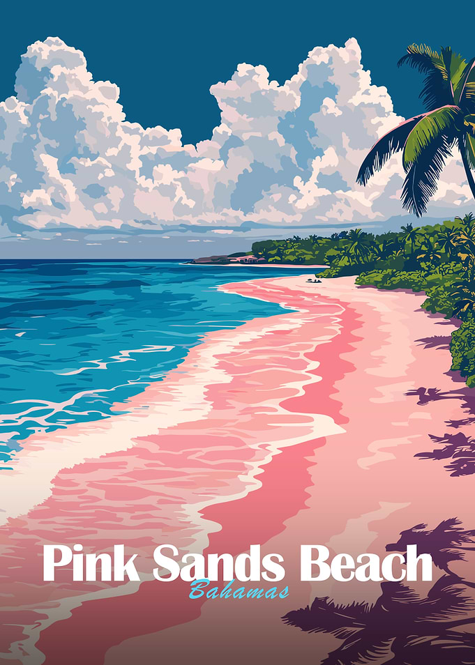 Pink Sands Beach Bahamas
