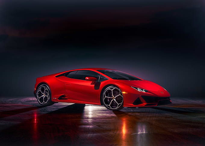 Red Lamborghini Huracan