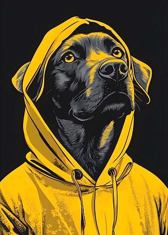Dog Vintage Art_4