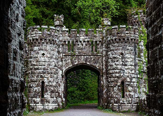Stone Archway Entrance