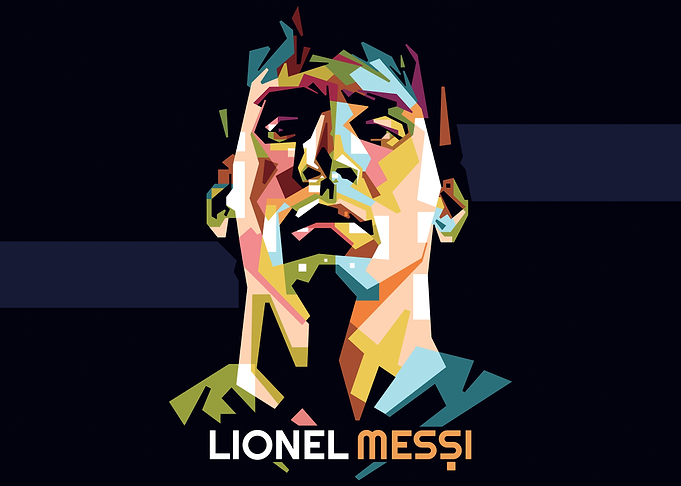 Messi Pop Art