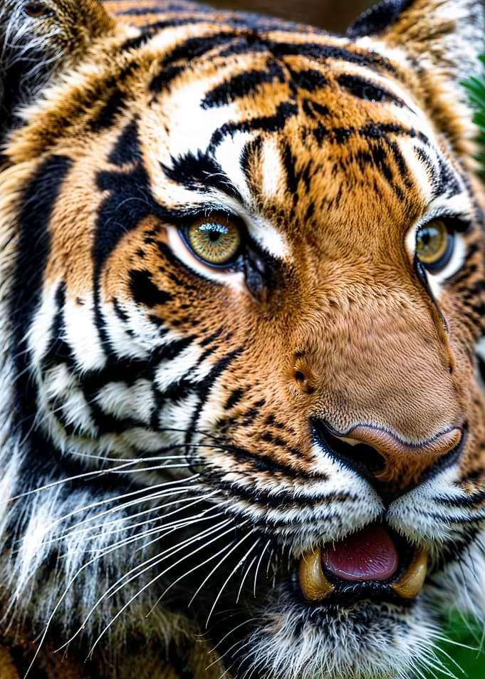 Tiger Close-Up