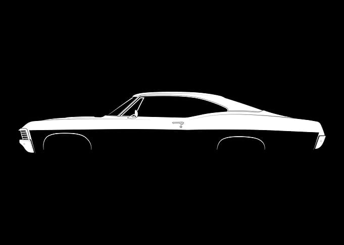 Impala SS (1967) Silhouette