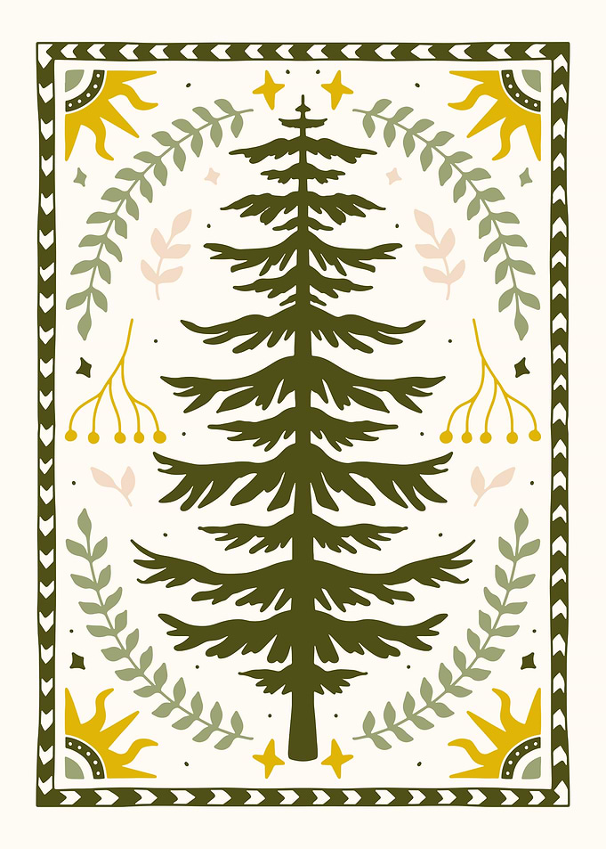 Forest Tree Illustration