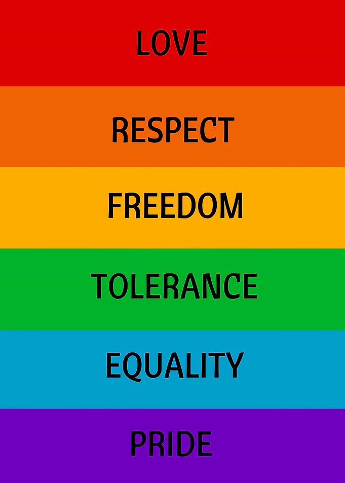 Rainbow Flag Values