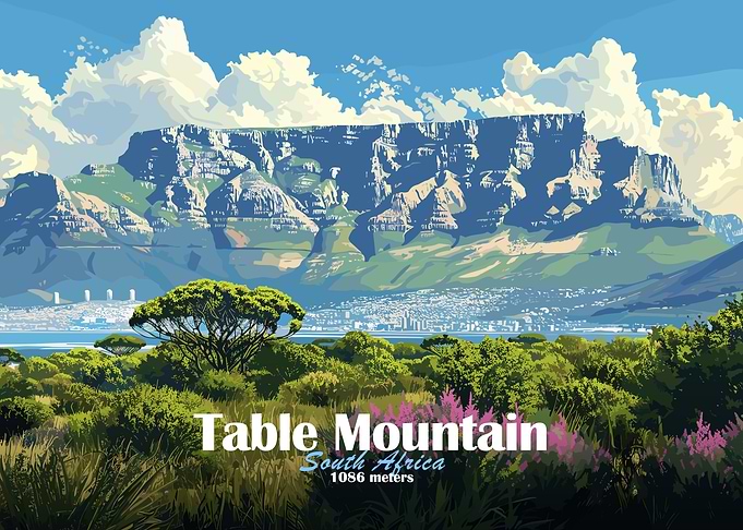 Table Mountain, South Africa