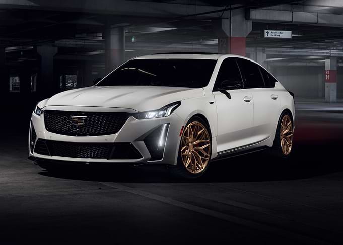 White Cadillac CT5-V Blackwing