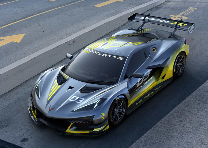 Corvette Z06 Race Car