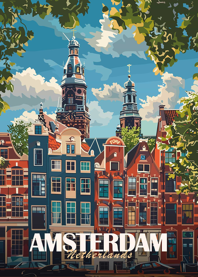 Amsterdam Cityscape