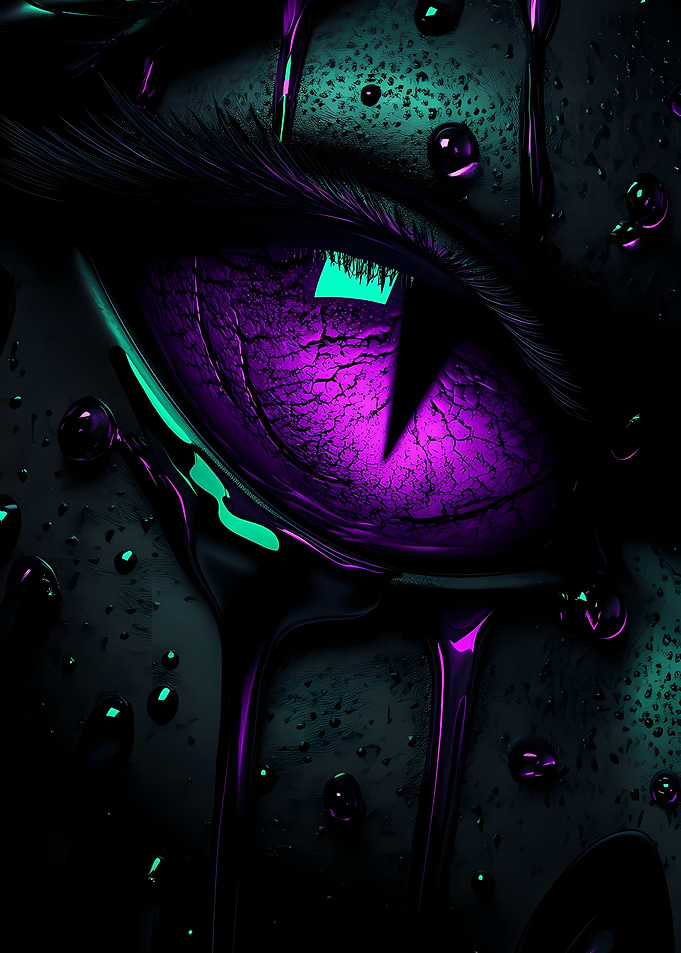 Purple Eye Dripping Liquid