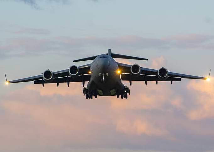 C-17 Globemaster III Landing