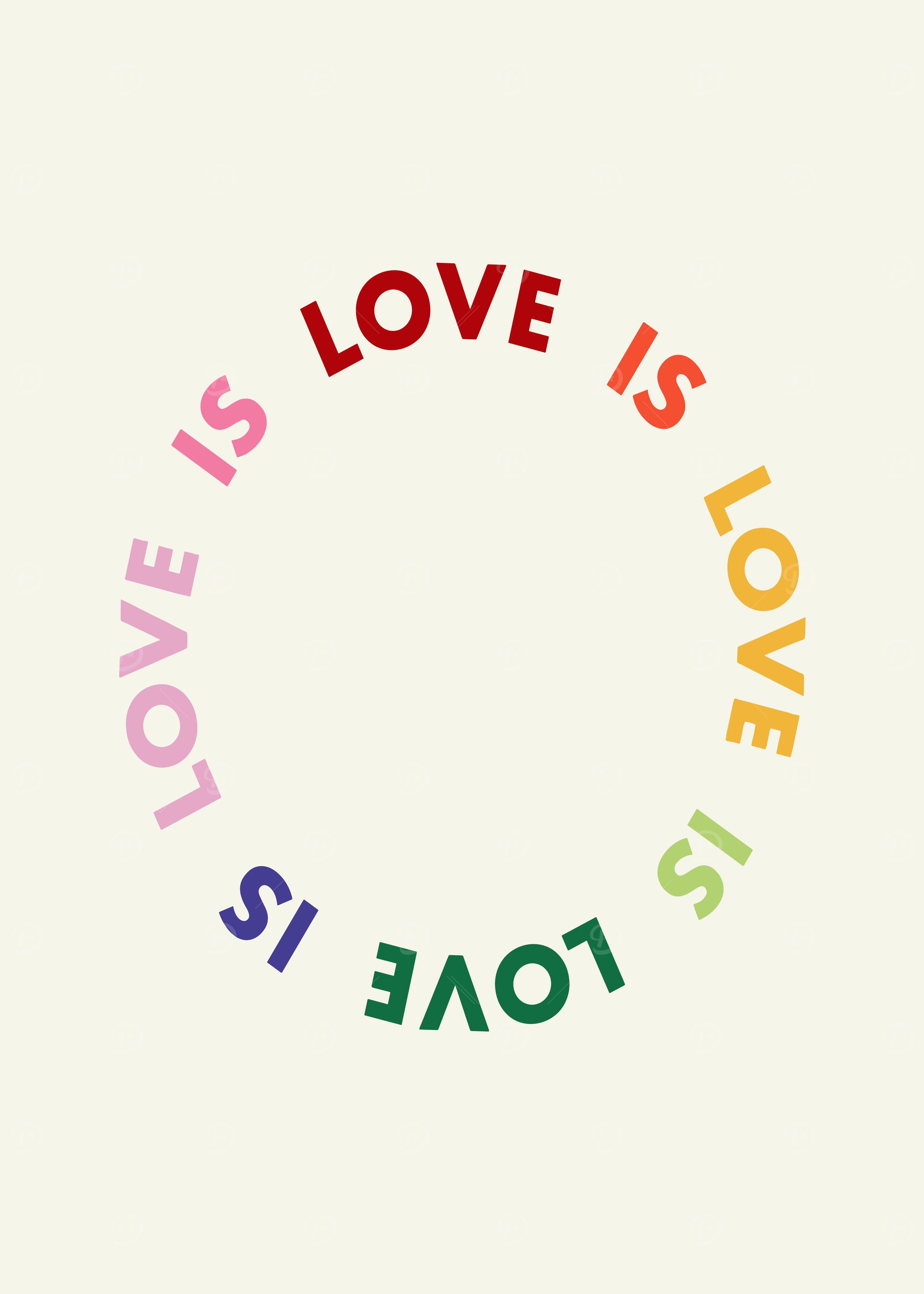 Love is Love Circle