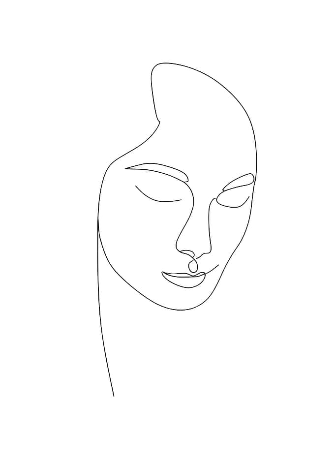 Line Art Face