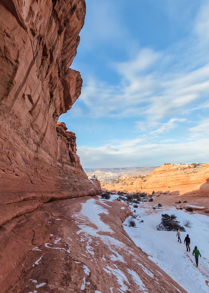 Hiking in Canyon