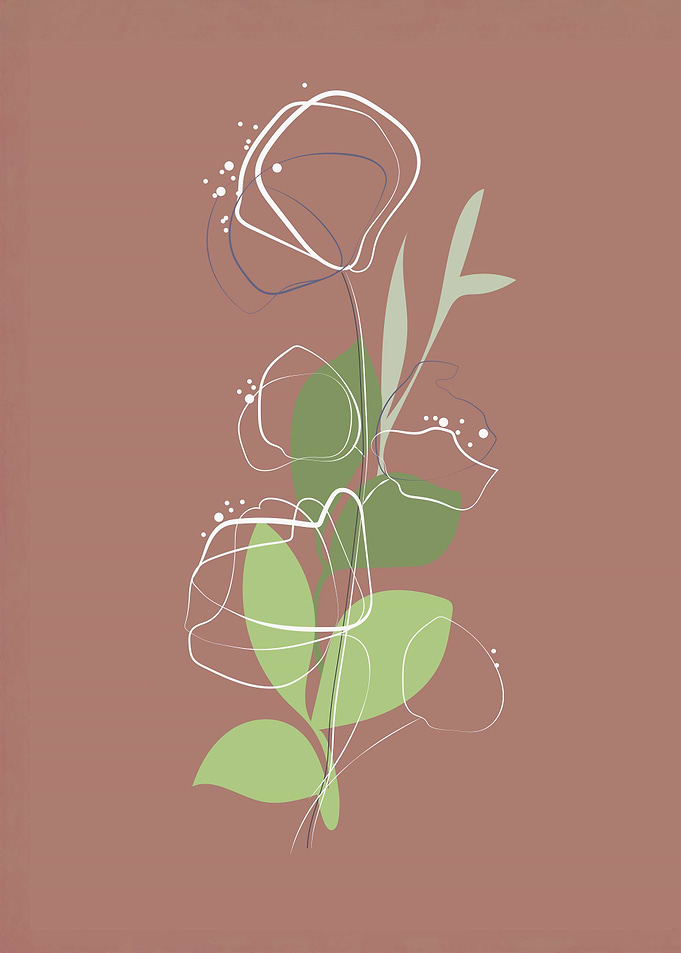 Minimalist Floral Art