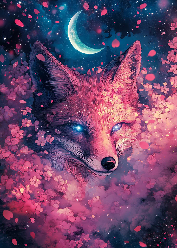 Fox in Bloom