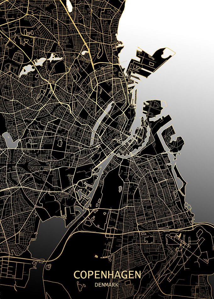 Copenhagen City Map