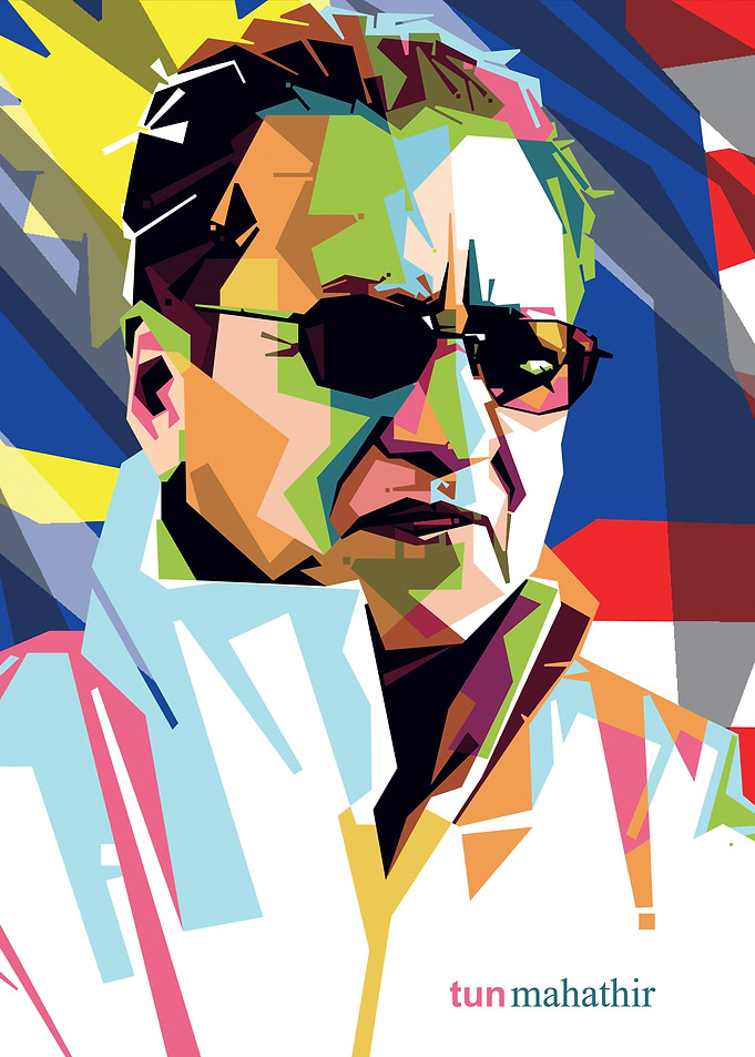 Tun Mahathir Pop Art