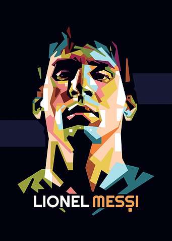 Messi Pop Art