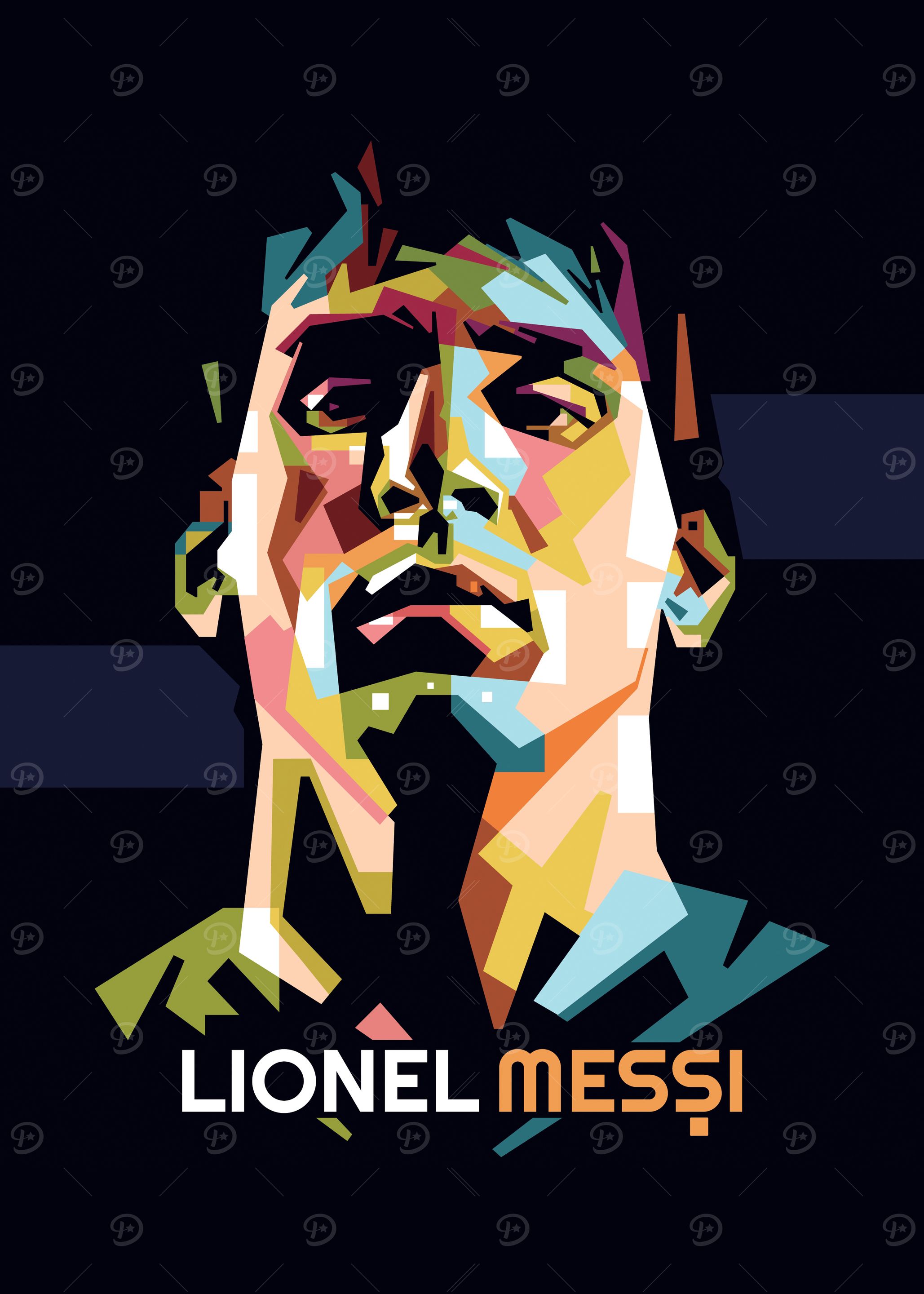 Messi Pop Art