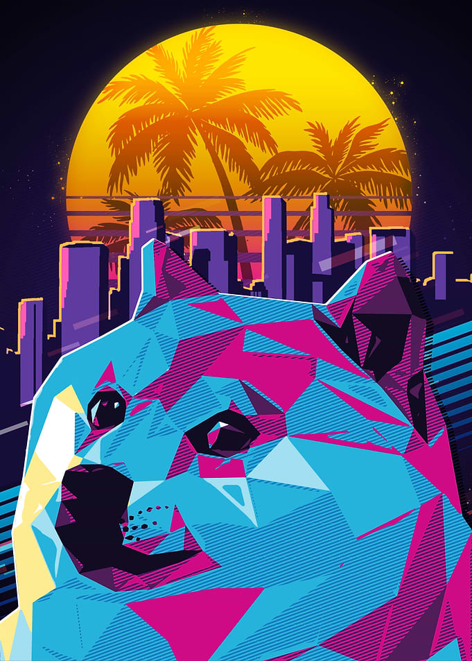 Doge in Retro City